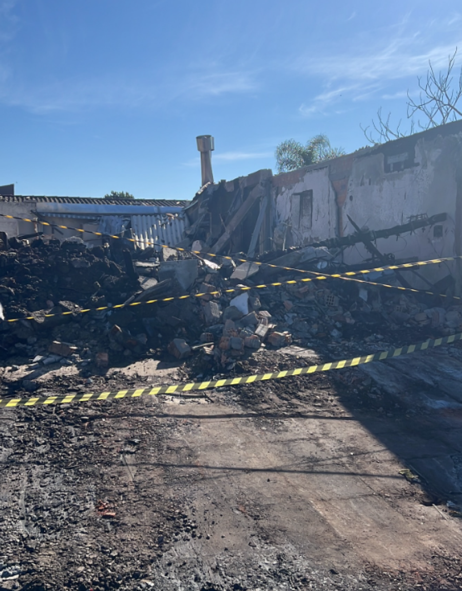 Após queda de aeronave, restaurante busca apoio para se reerguer diante de prejuízos e incertezas