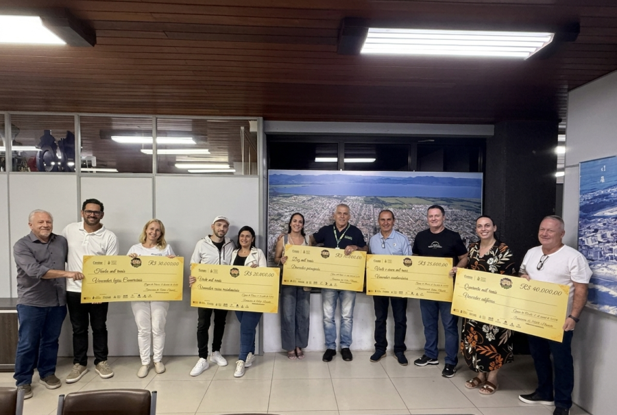 Brilha Capão 2025 divulga vencedores e realiza entrega de premiação no Gabinete do Prefeito